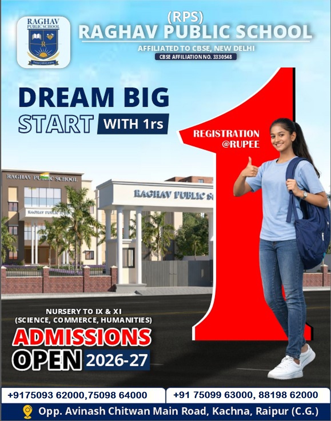 Addmision open 2026-2027